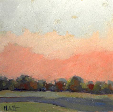 Painting Daily Heidi Malott Original Art Autumn Sunset Fall Landscape