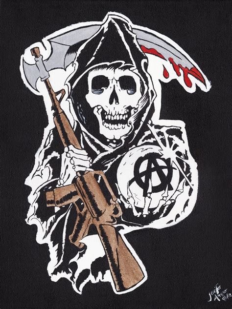 Sons Of Anarchy Reaper Wallpaper Wallpapersafari