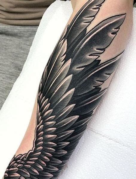 [download 39 ] Angel Wings Forearm Wing Tattoo Meaning