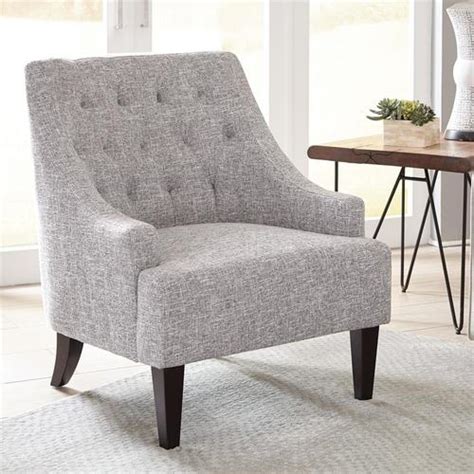 Scott Living Midcentury Light Grey Accent Chair In The Chairs