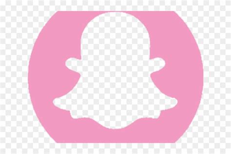Snapchat Clipart Pink Pink Snapchat Logo Png Transparent Png