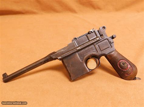 Mauser C96 Broomhandle Red Nine Ww1 German 9mm 9