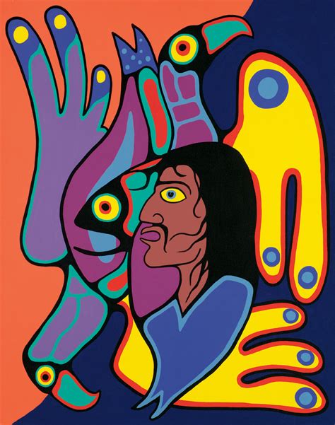 Jim Oskineegish Native Art Art