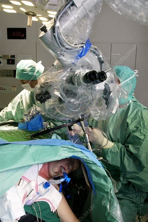 Brain Tumour Removal Surgery Stock Image C0018551 Science Photo