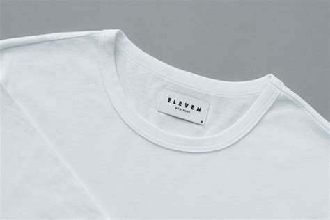 White Cotton T Shirt Elevenewyork Eleven New York Athletic Wear And Apparel