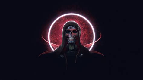 2560x1440 Creepy Cyborg Skull 1440p Resolution Wallpaper Hd Artist 4k