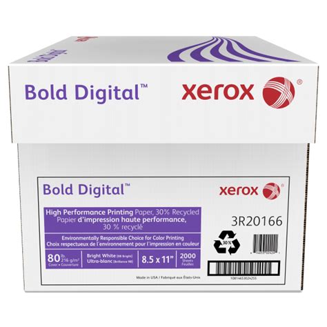 Xerox Bold Digital Printing Paper Zerbee