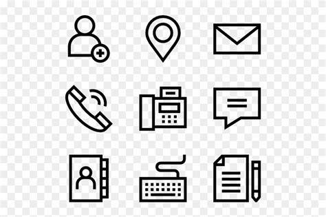 Resume Icons For Word Clip Art Library