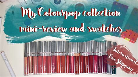 Get free colourpop shipping code now and use colourpop shipping code immediately to get % off or $ off or free shipping. Colourpop collection, swatches and review - international ...