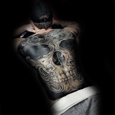 3d Skull Tattoo For Men Style And Designs