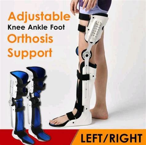 Knee Ankle Foot Orthosis Kafo Rehabilitation Equipment Fixed Brace