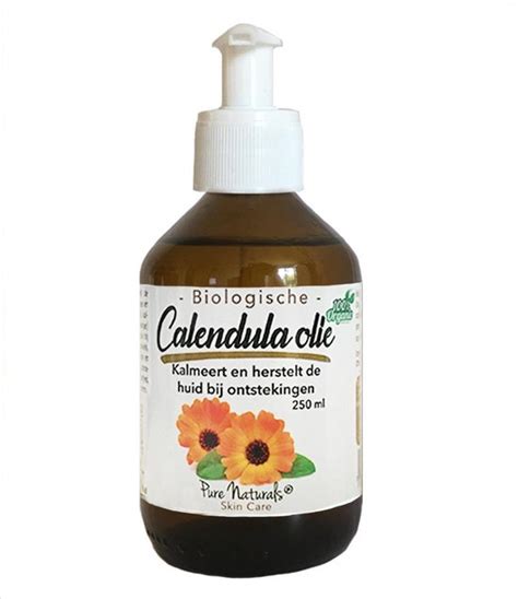 Calendula Olie 250 Ml Massage Biologisch Bio Oil Calendulan