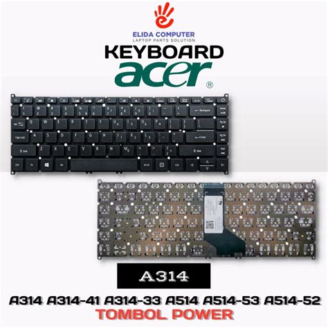 Jual Keyboard Acer Aspire 3 A314 A314 41 A314 21 A314 31 32 33 A514 51k