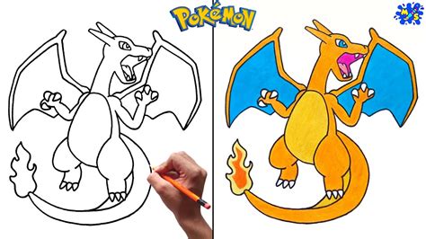 How To Draw Charizard Pokemon Youtube