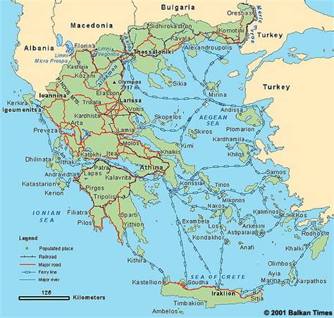 Karta Grčka Karta