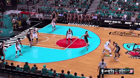 Vancouver Grizzlies Nba2k16 Youtube