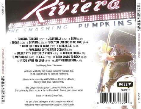 The Smashing Pumpkins Rock The Riviera Aka Starlight Ace Bootlegs