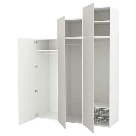 Platsa Wardrobe White Fonnes White Ikea Ikea Storage Spaces No