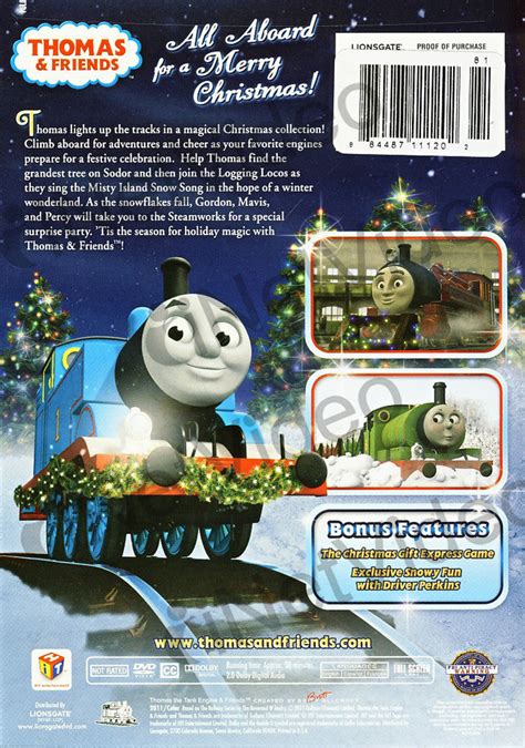 Thomas And Friends Merry Christmas Thomas Lg On Dvd Movie