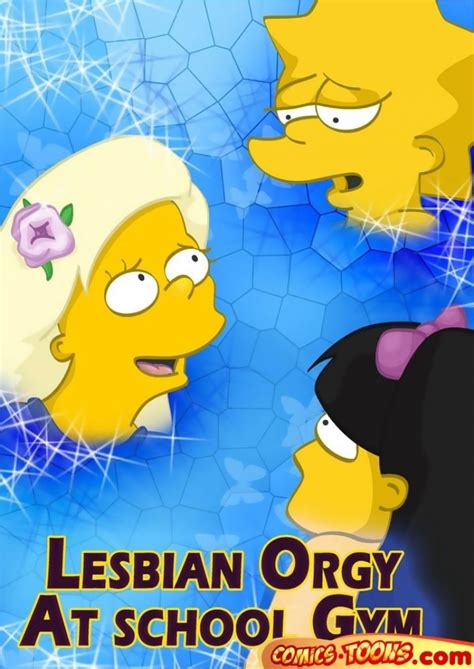 Lesbian Lovemaking At Babe Gym The Simpsons Yep Title Of This Comics Doesnt Lie