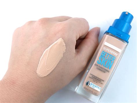Have you tried it yet? Maybelline SuperStay Better Skin Foundation in "15 Ivory ...