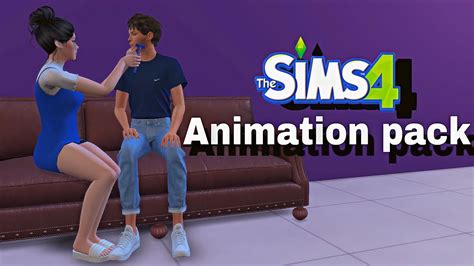 The Sims 4animation Pack Sims 4animations Sims 4 Download Youtube