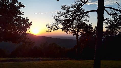 Mount Nebo Sunset Encyclopedia Of Arkansas