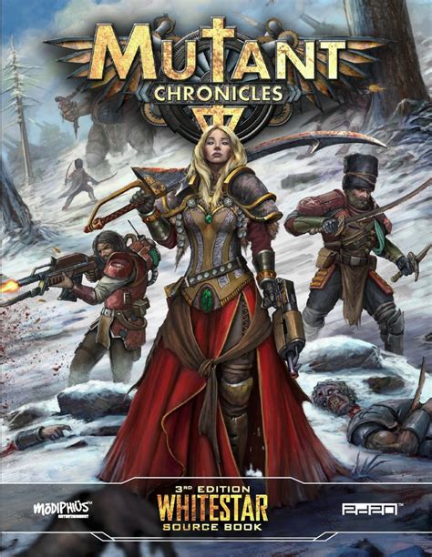 Modiphius Releases Mutant Chronicles White Star Source Book The