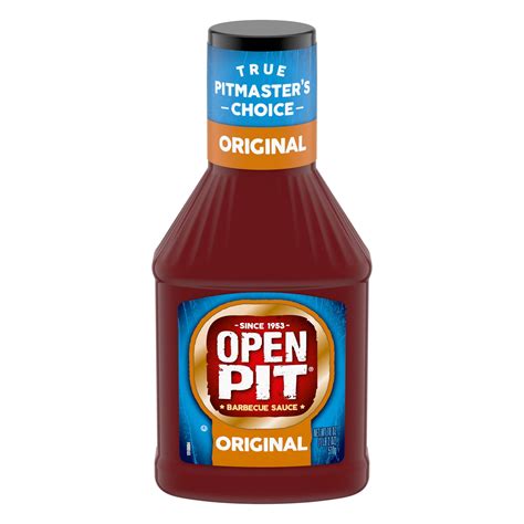 Open Pit Original Authentic Barbecue Sauce 18 Oz
