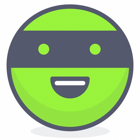 Emoji Emotion Face Ninja Smile Icon Download On Iconfinder