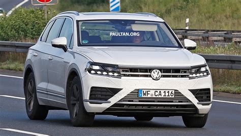 Spied Volkswagen Touareg Virtually Undisguised Vw Touareg