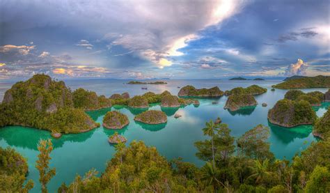 Download Horizon Indonesia Turquoise Sea Ocean Nature Island Hd Wallpaper