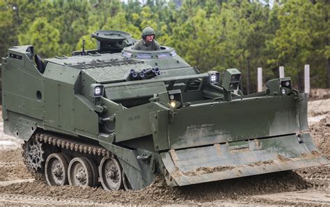2nd Combat Engineer Battalion Tests New Combat Earth Mover 2nd Marine