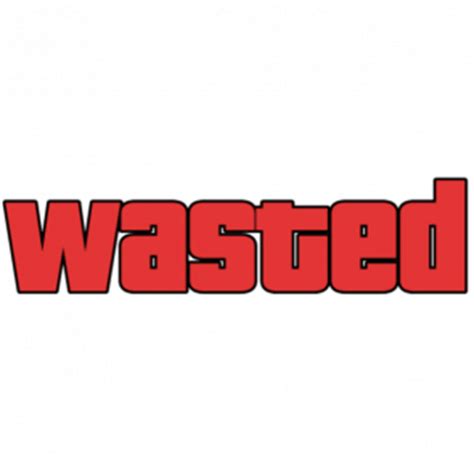 Wasted GTA transparent PNG - StickPNG png image