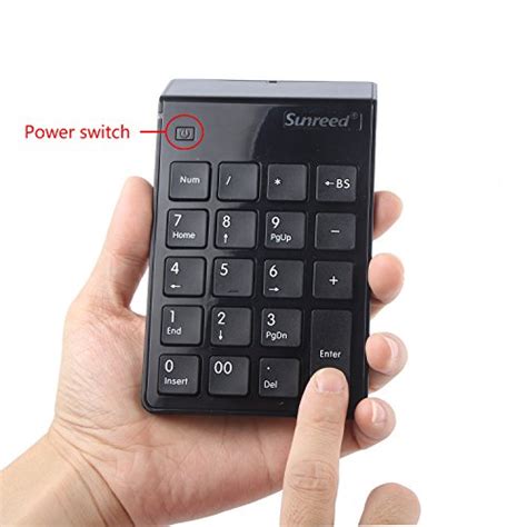 19 Keys Wireless Usb Number Pad Numeric Keypad Laptop Mini