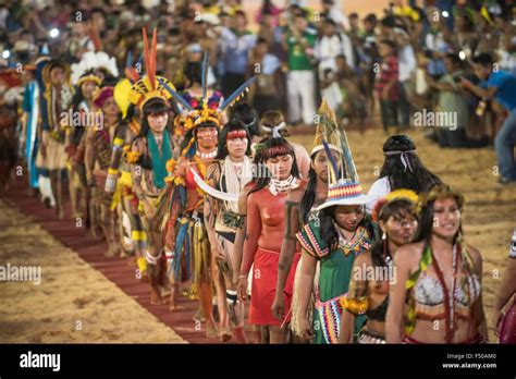 Palmas Tocantins State Brazil 24th Oct 2015 Women From Many Different Ethnic Groups Forma