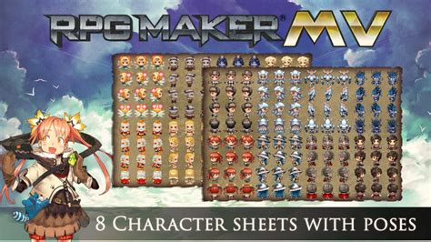 Rpg Maker Mv Cover Art Characters Pack Dlc Steam Cd Key
