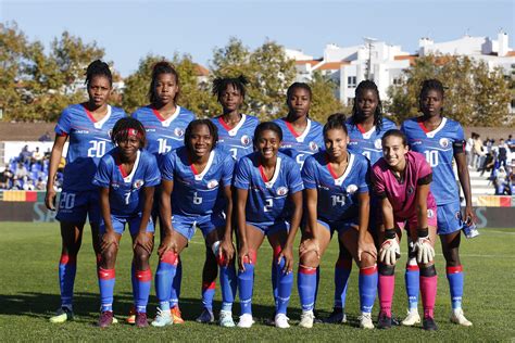 Haïti Va Disputer Sa Première Coupe Du Monde Féminine International