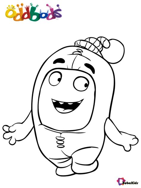 Oddbods coloring pages are a fun way for kids of all ages to develop creativity, focus, motor skills and color recognition. Oddbods newt free and printable coloring pages in 2020 ...