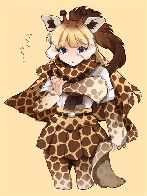 Reticulated Giraffe Kemono Friends Drawn By 7ss Dom Danbooru
