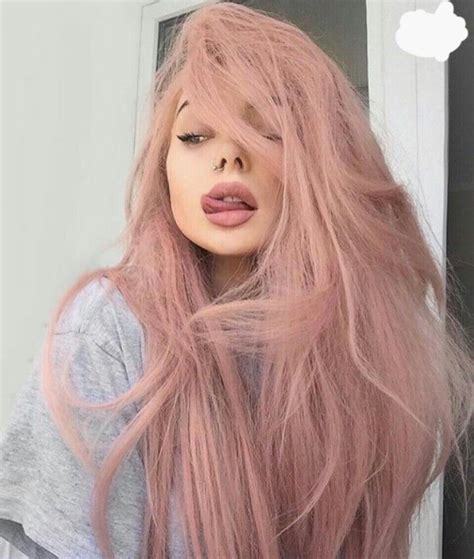 Strawdewy Spring Hair Color Pastel Pink Hair Spring Hairstyles
