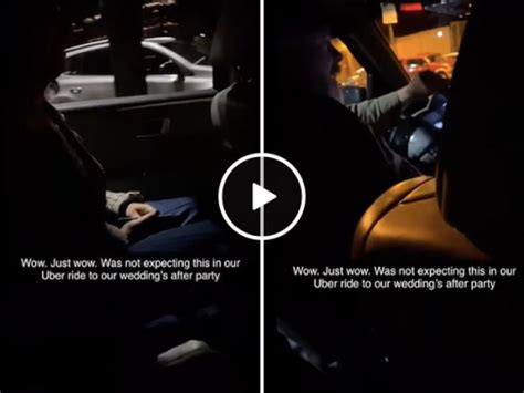 This Is Definitely The Perfect Uber Driver For A Newlywed Couple Video