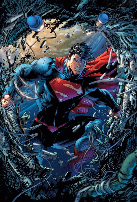 Superman Unchained By Jim Lee Dc Comics Quadrinhos De Superhomem