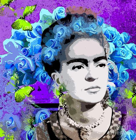 Frida Kahlo Painting Frida Kahlo By Saundra Myles Abstract Digital