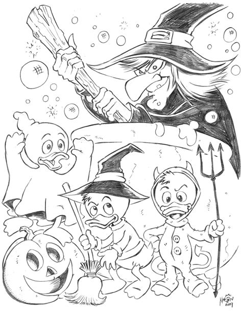 Huey Dewey and Louie Halloween by KneonT on DeviantArt