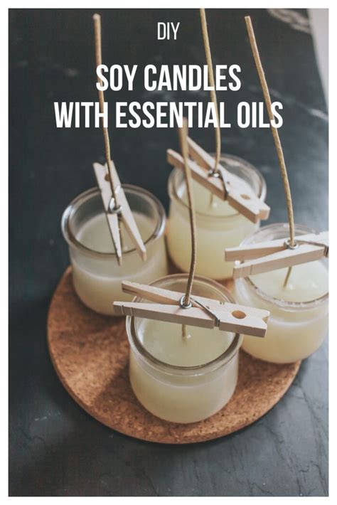 How To Make Soy Candles With Essential Oils Decorhint Homemade