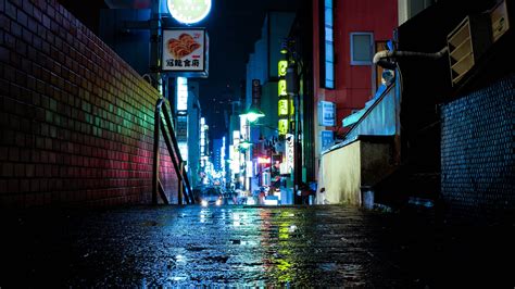 Neon Alley Wallpapers Top Free Neon Alley Backgrounds Wallpaperaccess