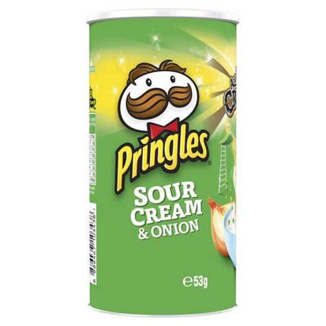 Pringles 53g Scream Onion Toms Confectionery Warehouse