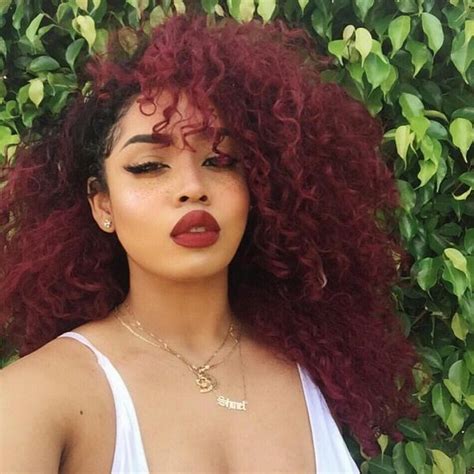 Wordpress › Installation Red Curly Hair Dyed Natural Hair Natural