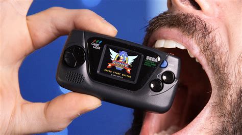 The Smallest Official Handheld Game Console Youtube
